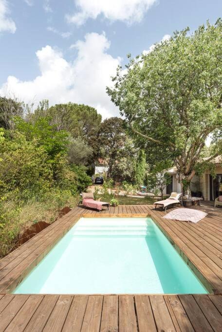 La Coursive : Belle Maison De Standing Avec Piscine Villa Montpellier Exterior foto