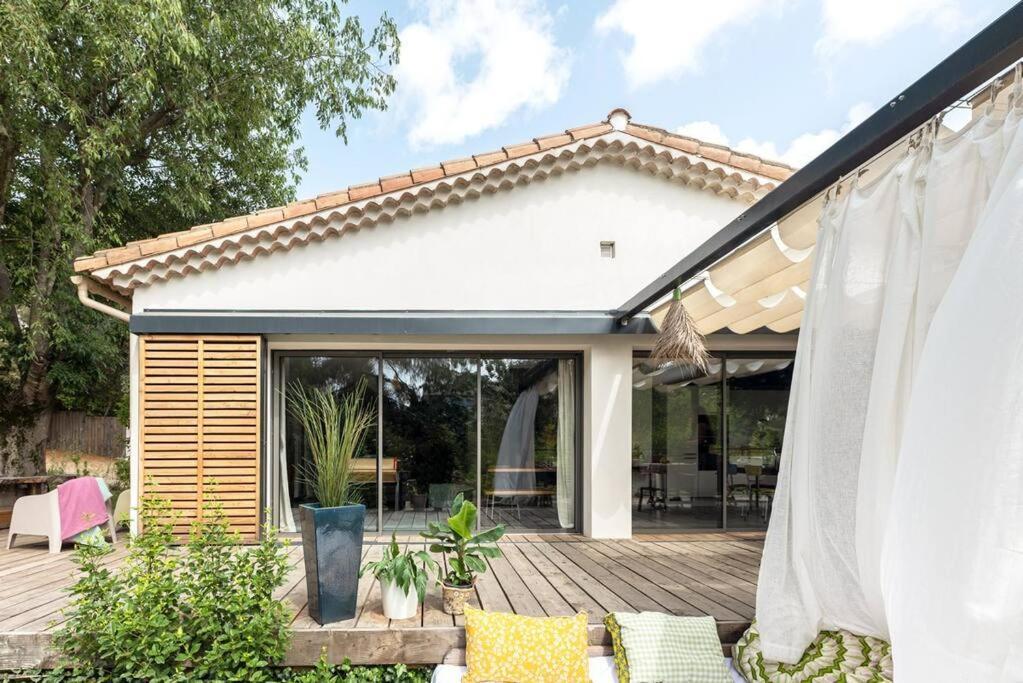 La Coursive : Belle Maison De Standing Avec Piscine Villa Montpellier Exterior foto